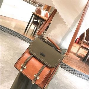 Mini backpack crossbody Purse